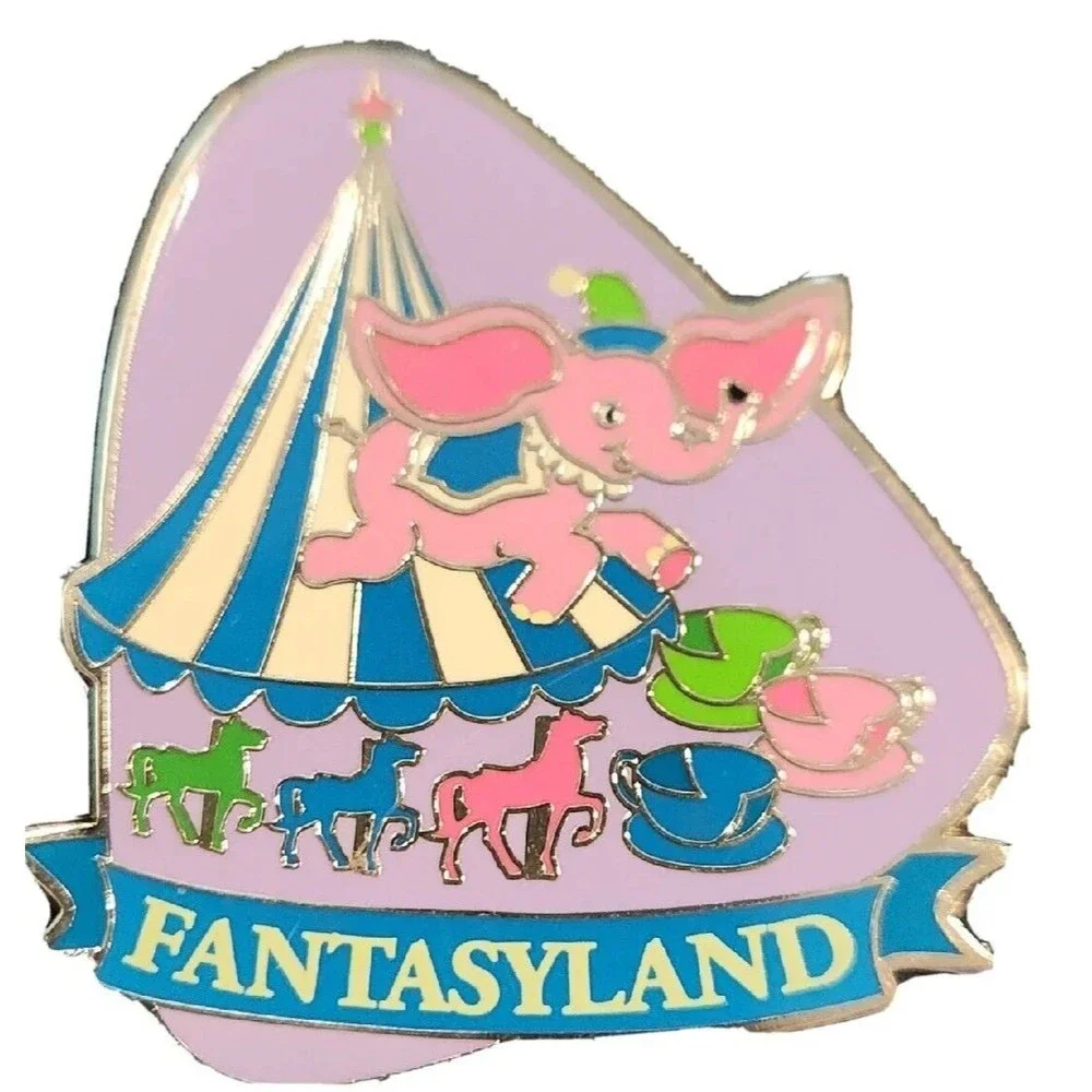 Rare‎ Disney Pin DUMBO RIDE FANTASYLAND Artist Proof LE Only 25 made AP 00020